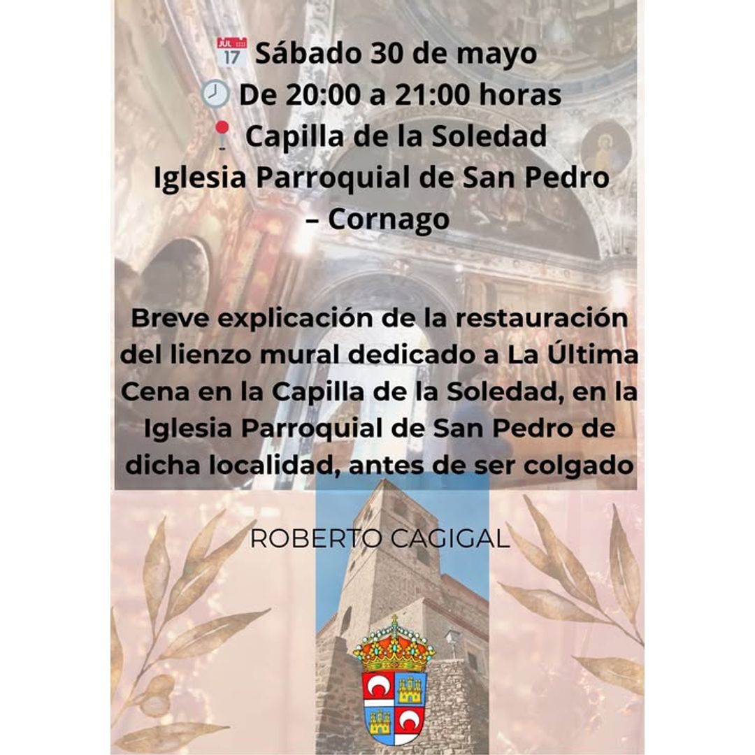 Presentación del cuadro restaurado