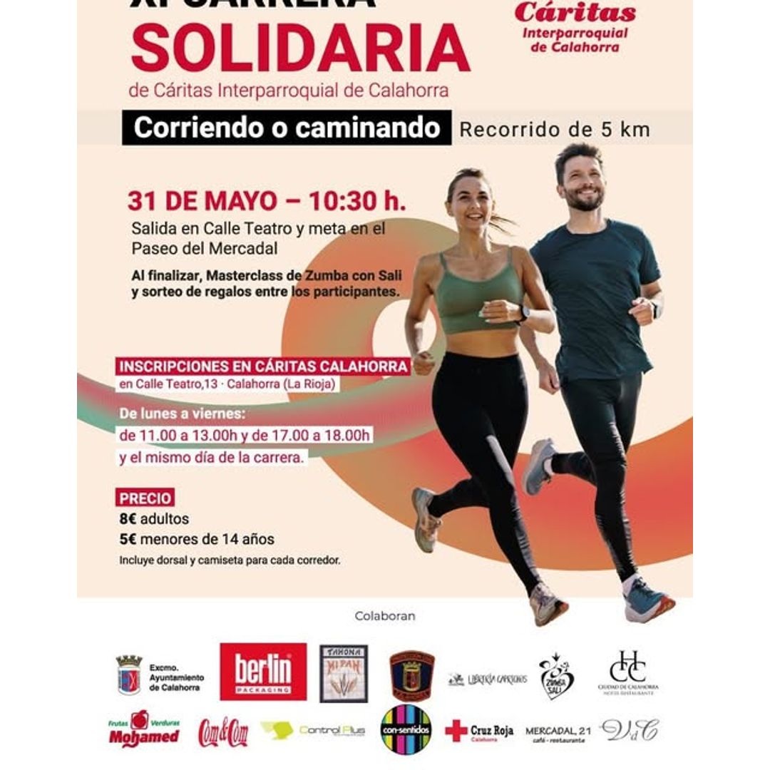 XI Carrera Solidaria de Cáritas Calahorra