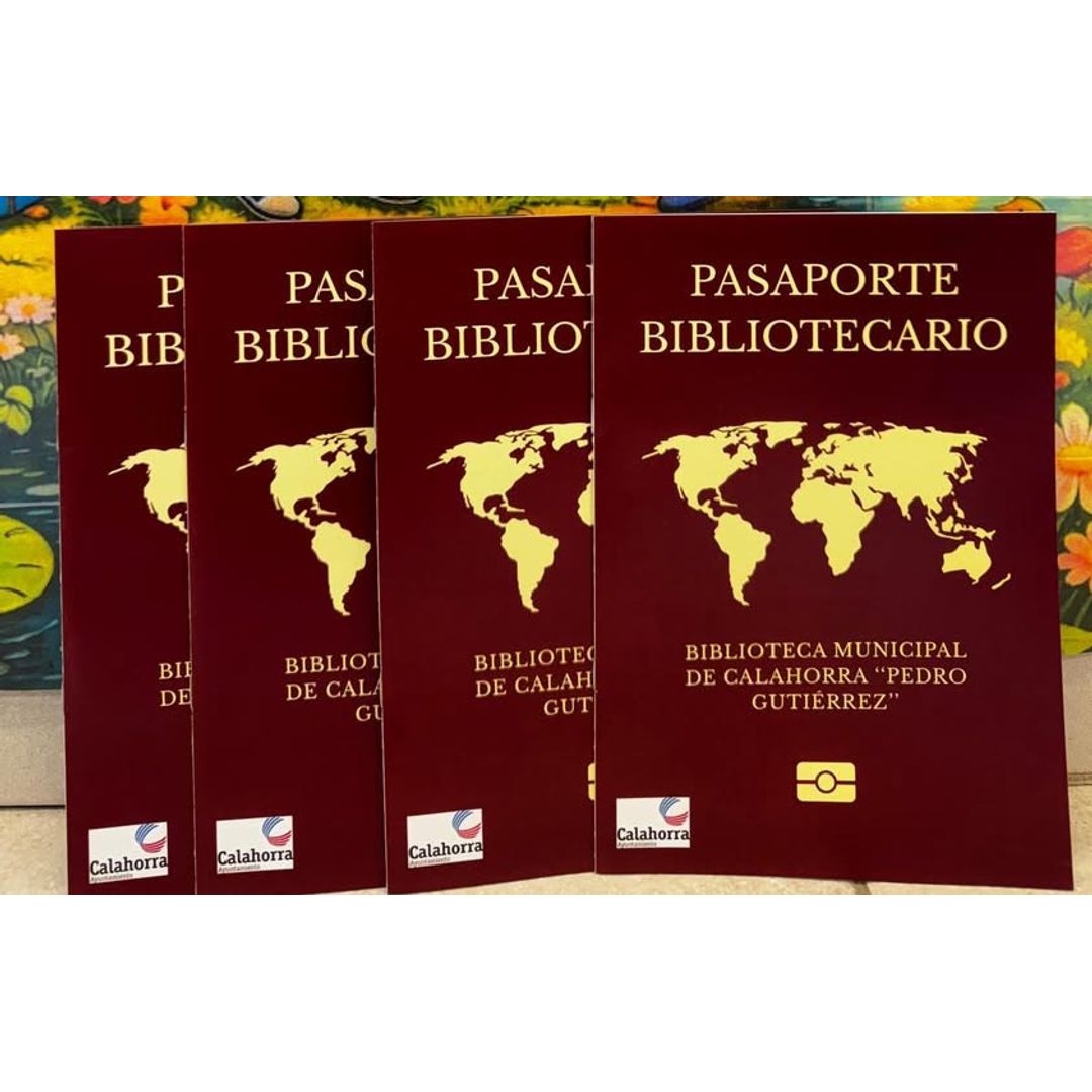 Pasaporte bibliotecario para usuarios de 6 a 12 años