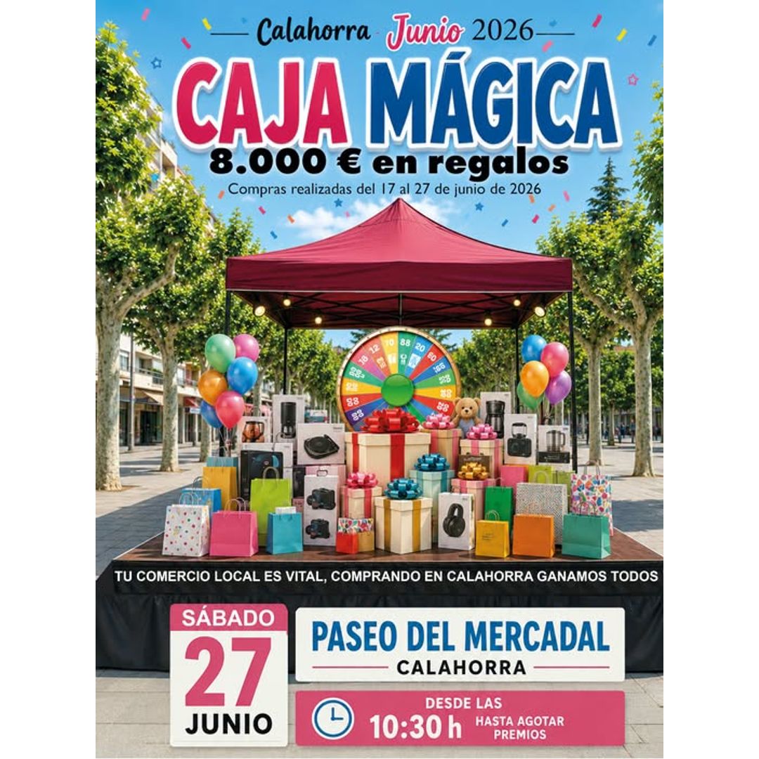 La ruleta de la Caja Mágica repartirá 8.000 euros en premios