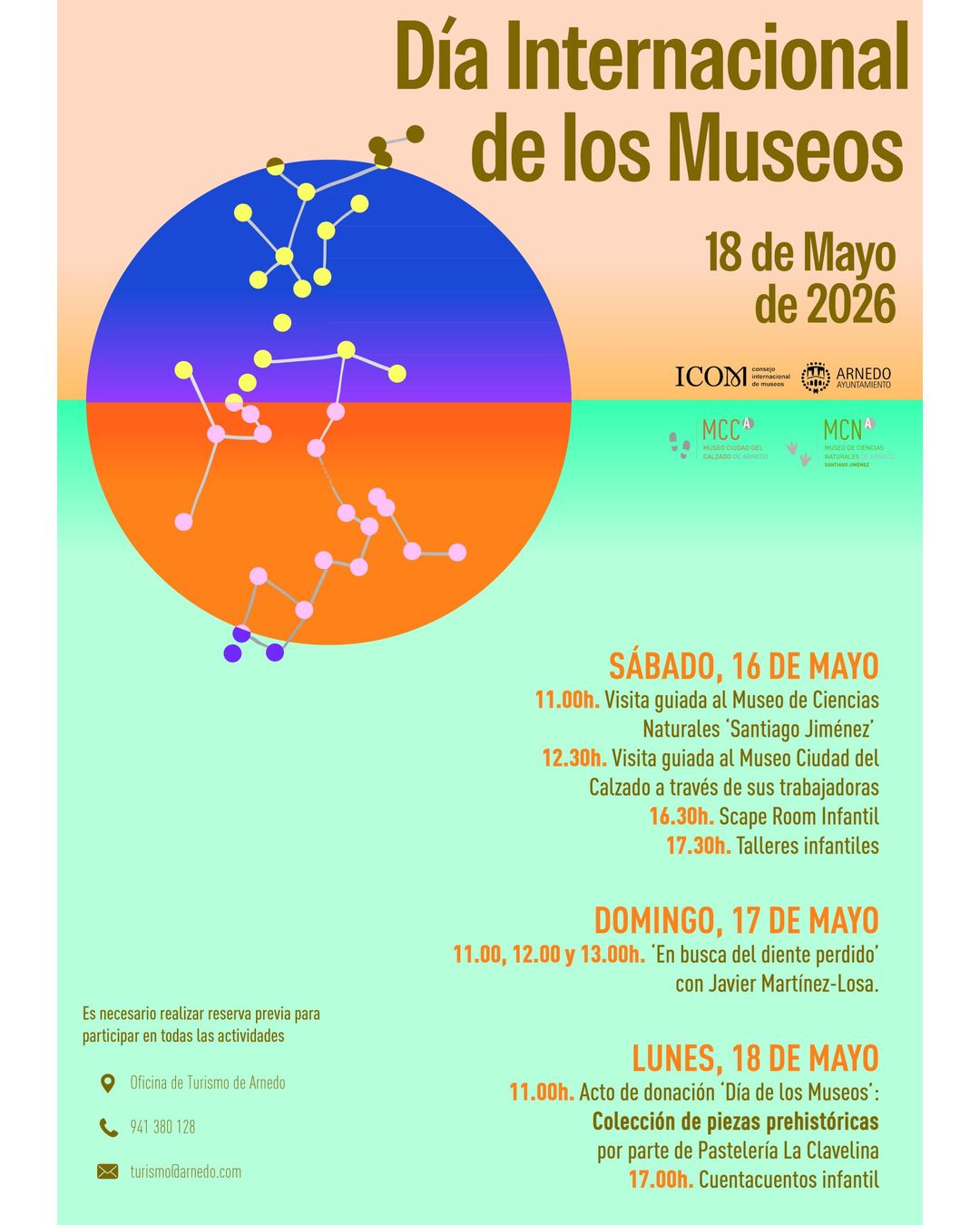 Día Internacional de los Museos: Cuentacuentos infantil MCNA «Santiago Jiménez»