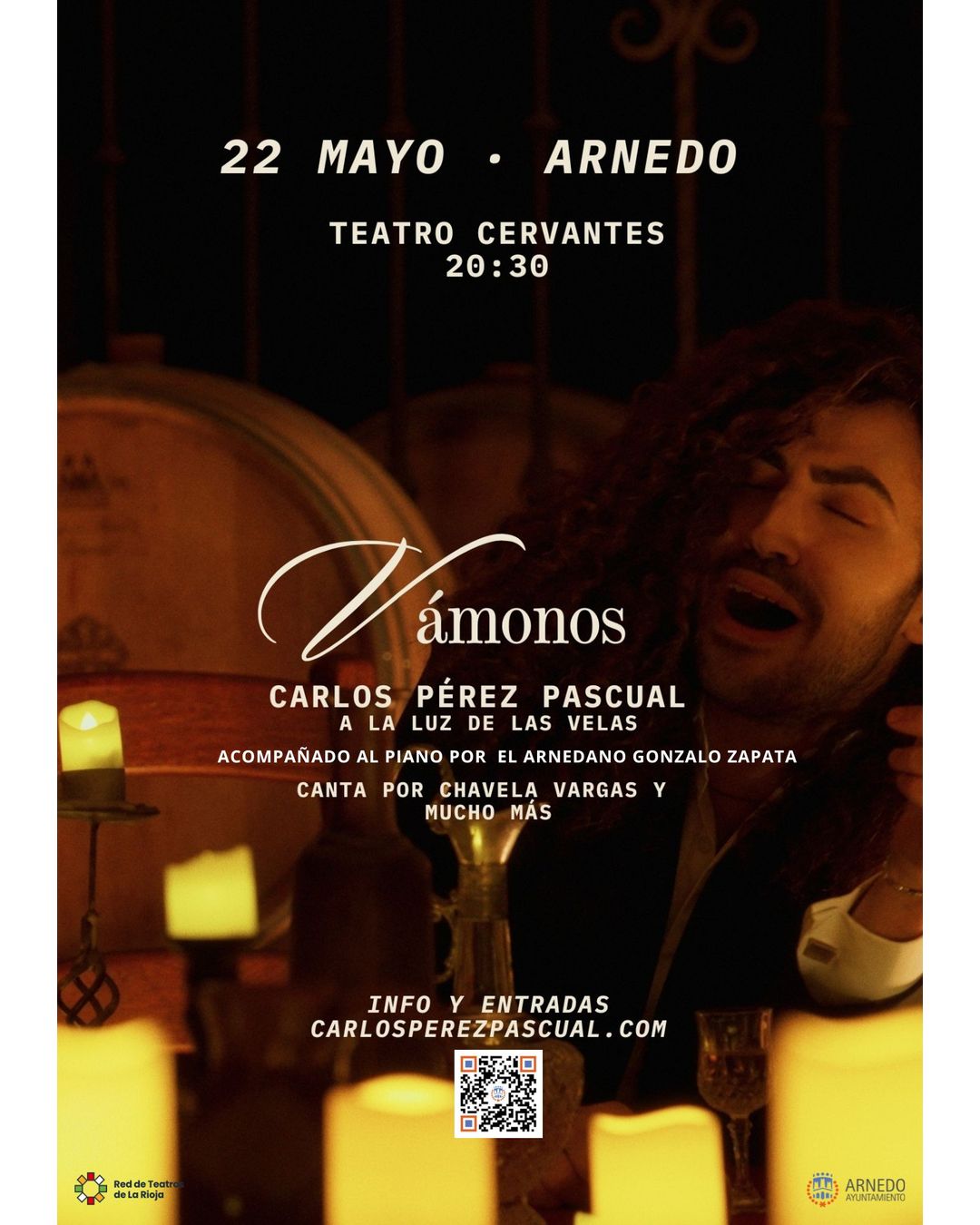 Concierto Carlos Pérez a la luz de las velas