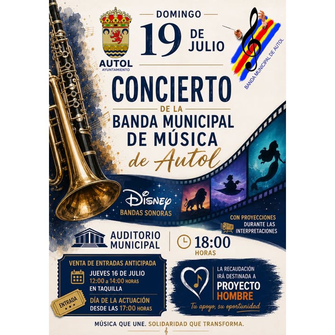 Concierto benéfico de la Banda de Música