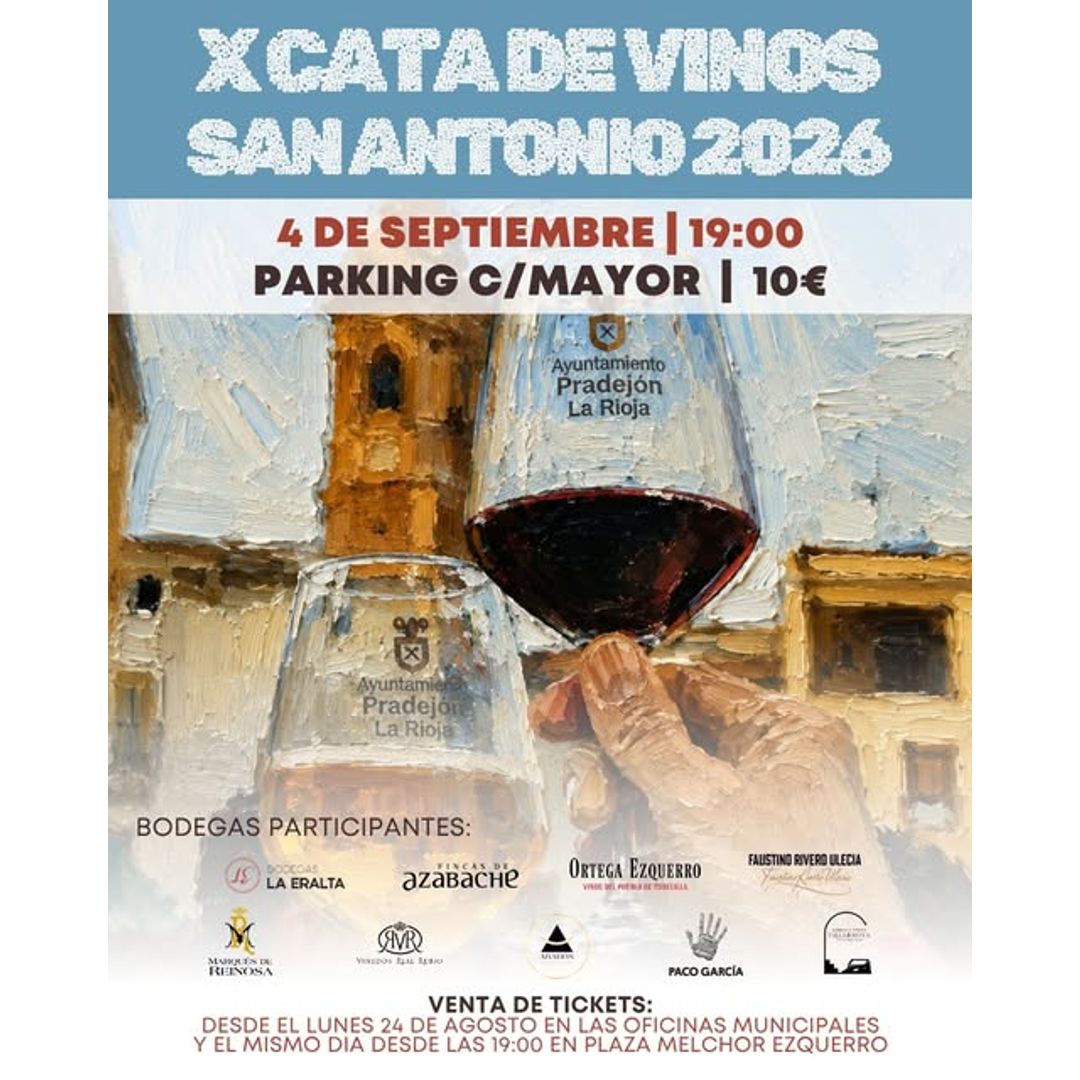 Cata de vinos – San Antonio 2026