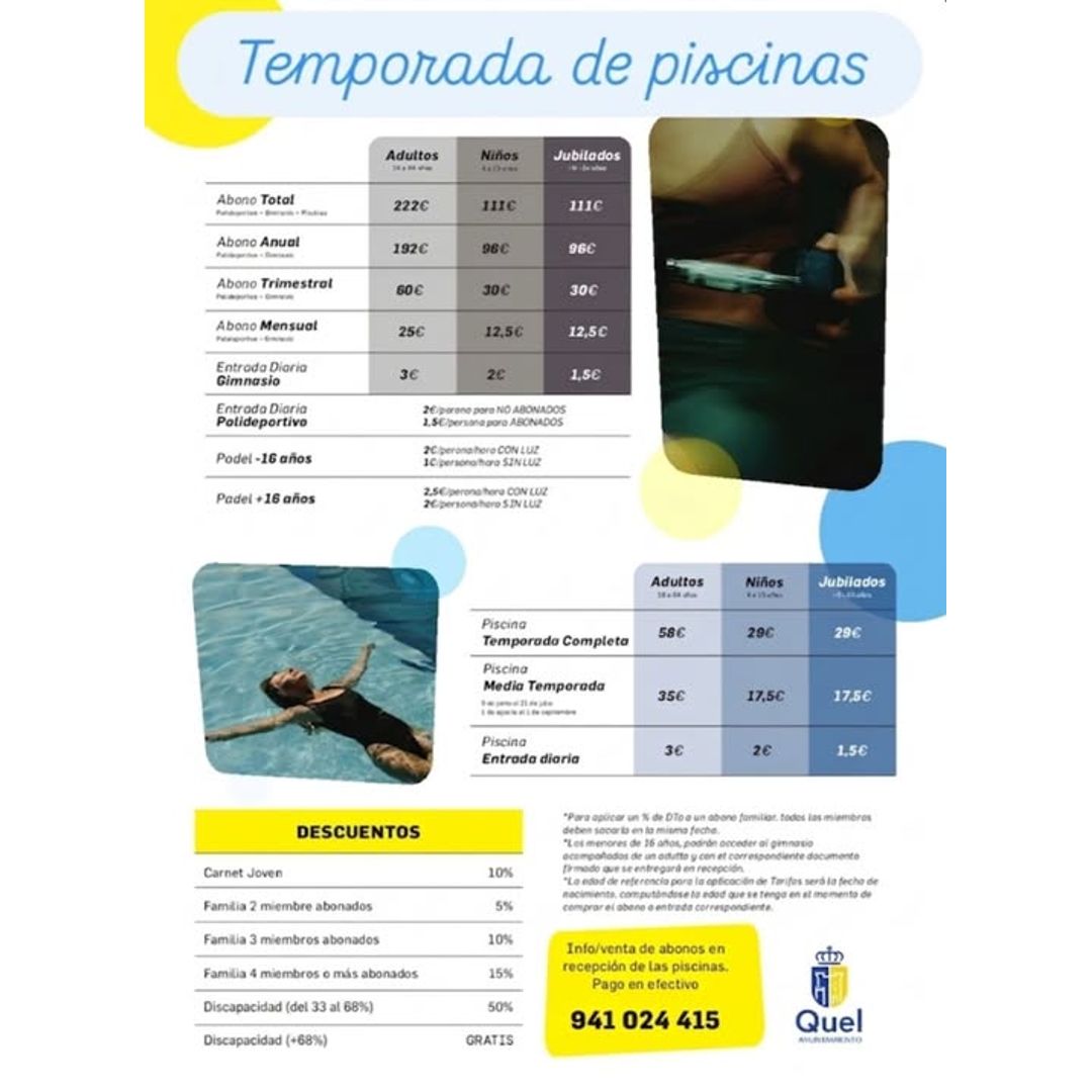 Apertura de Piscinas Municipales de Quel