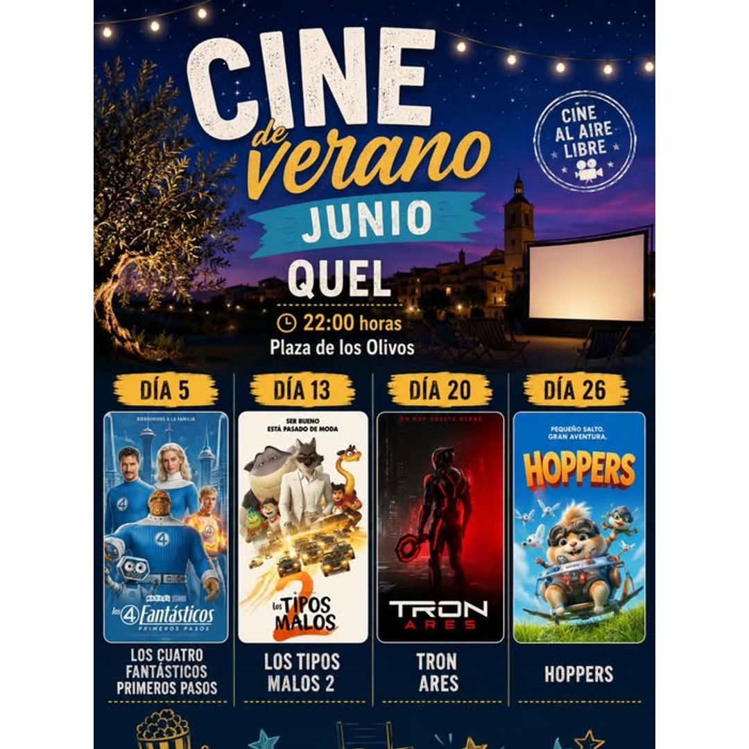 Cine de Verano en Quel