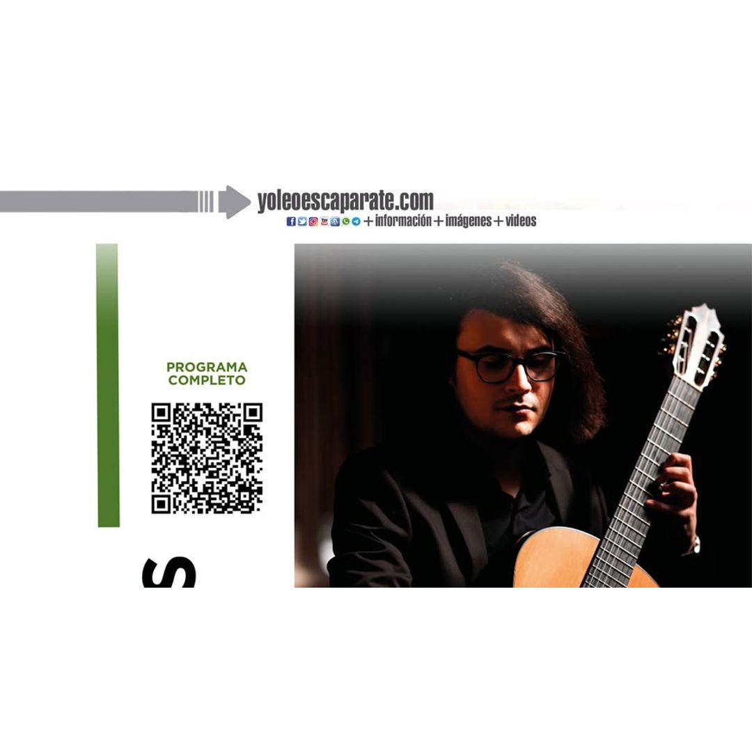 Concierto de Guitarra Clásica 'A Través de los Siglos' por Marcos Marín