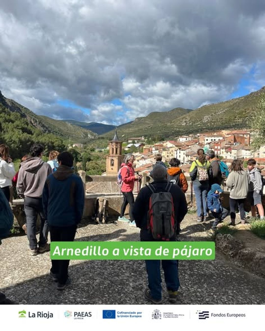 Arnedillo a vista de pájaro