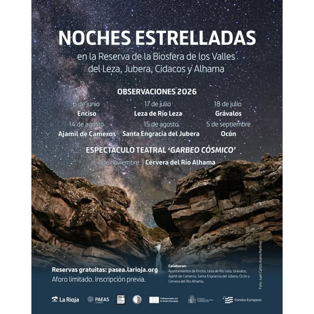Noches Estrelladas: Observación Astronómica y Música en Enciso