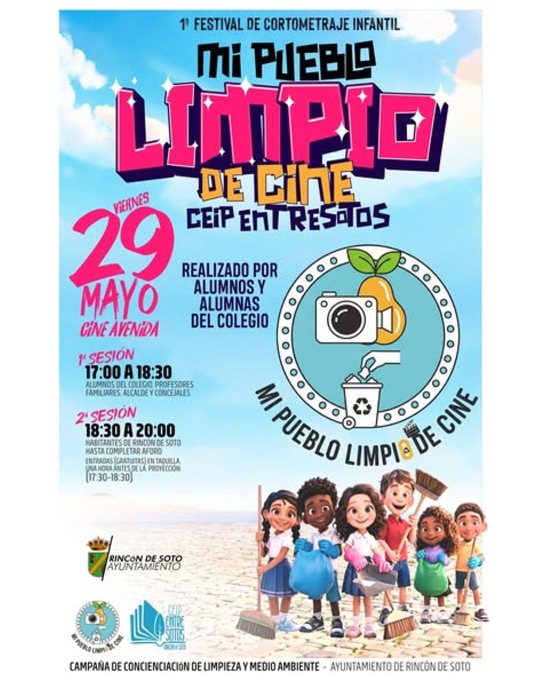 Primer Festival de Cortometraje Infantil CEIP Entresotos