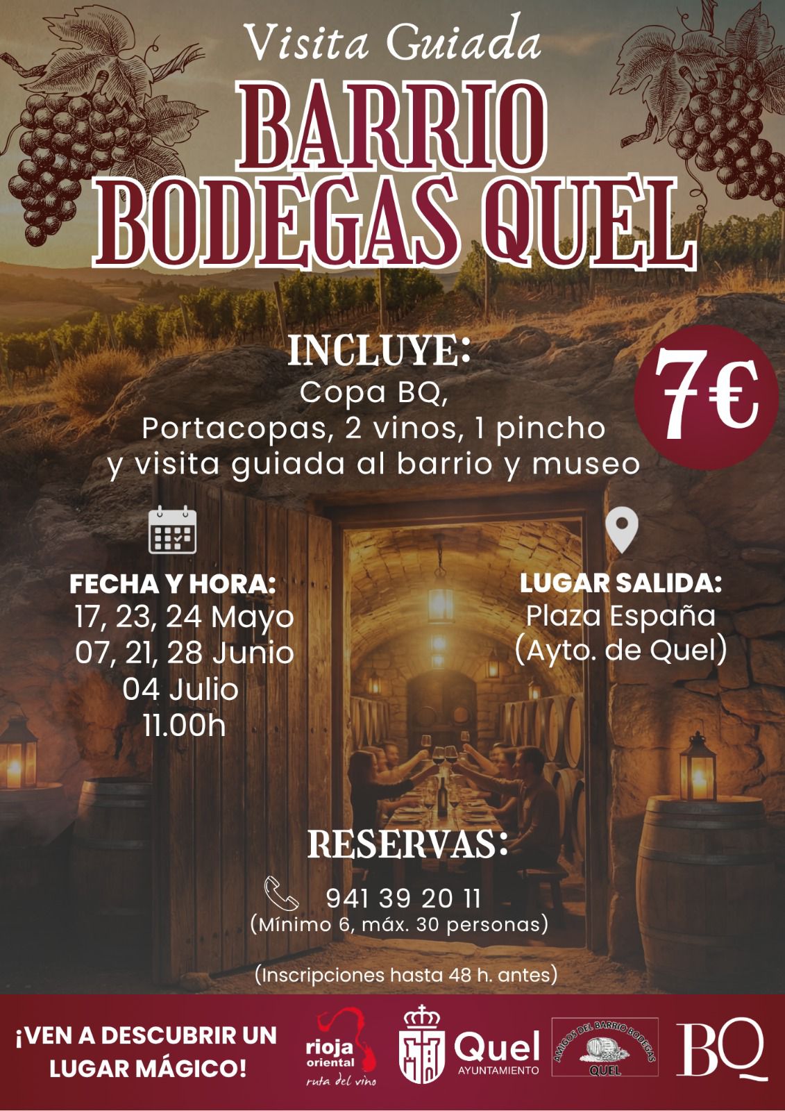 Visitas Barrio Bodegas de Quel