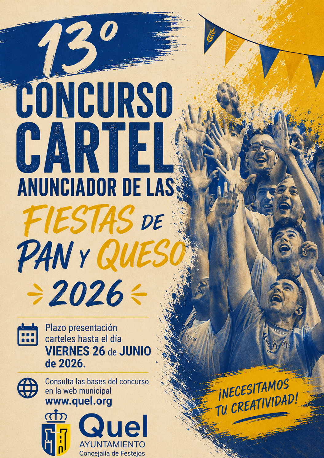 Concurso Cartel Anunciador Fiestas de Pan y Queso 2026