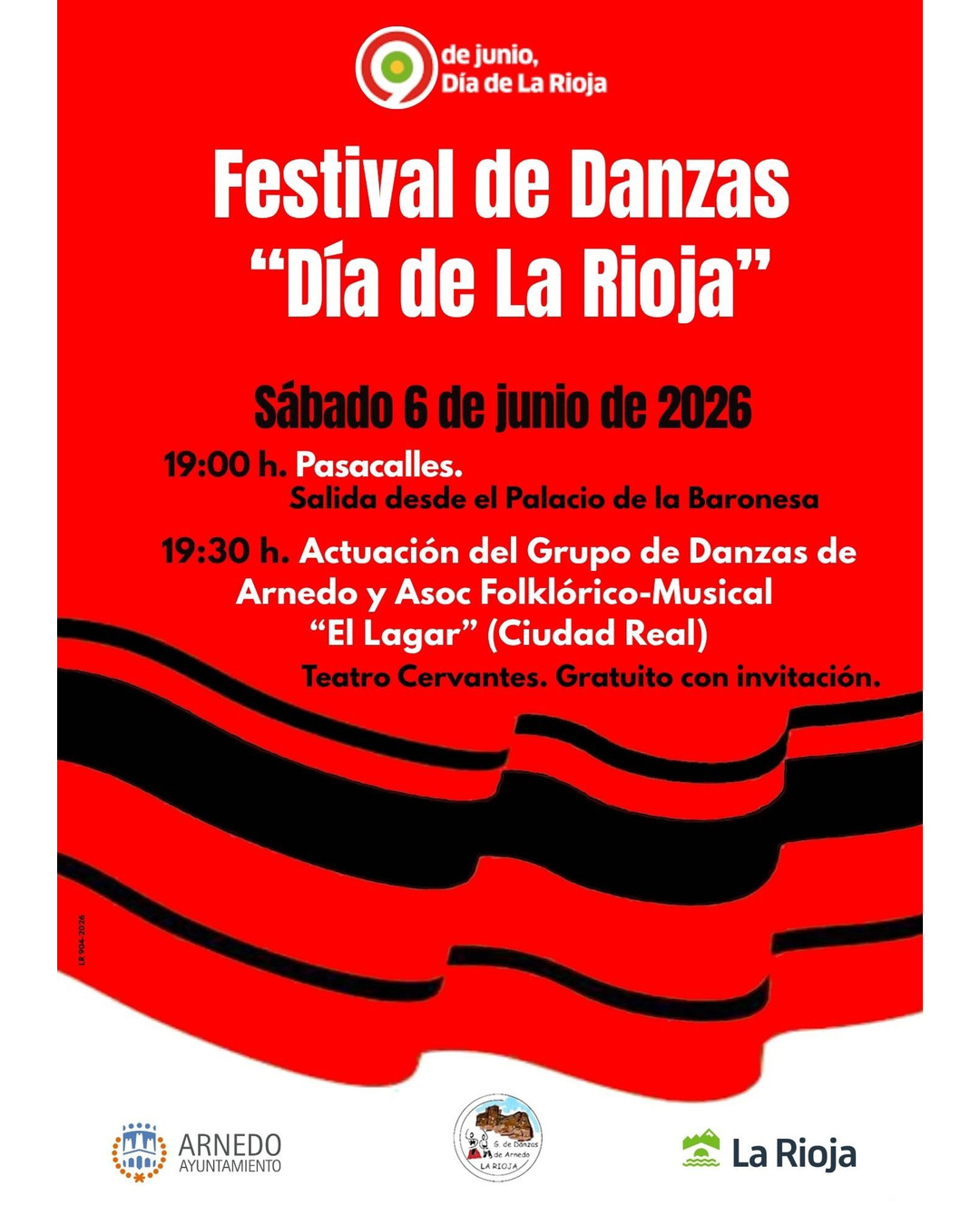 Festival de Danzas Día de La Rioja en Arnedo