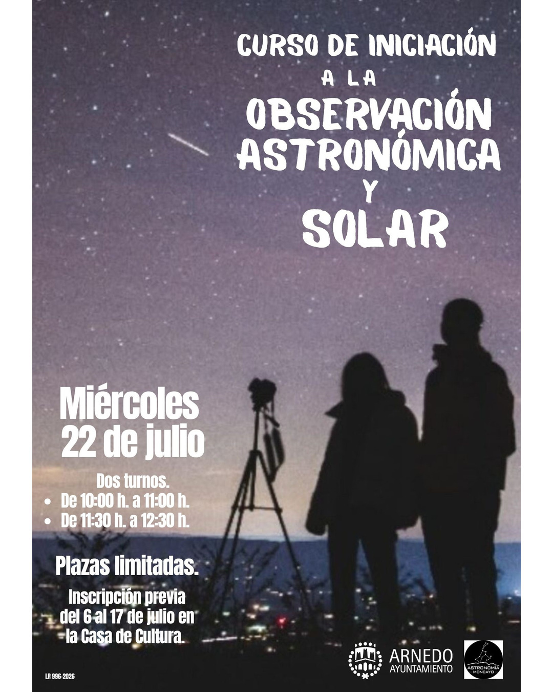 Curso de Iniciación a la Observación Astronómica y Solar