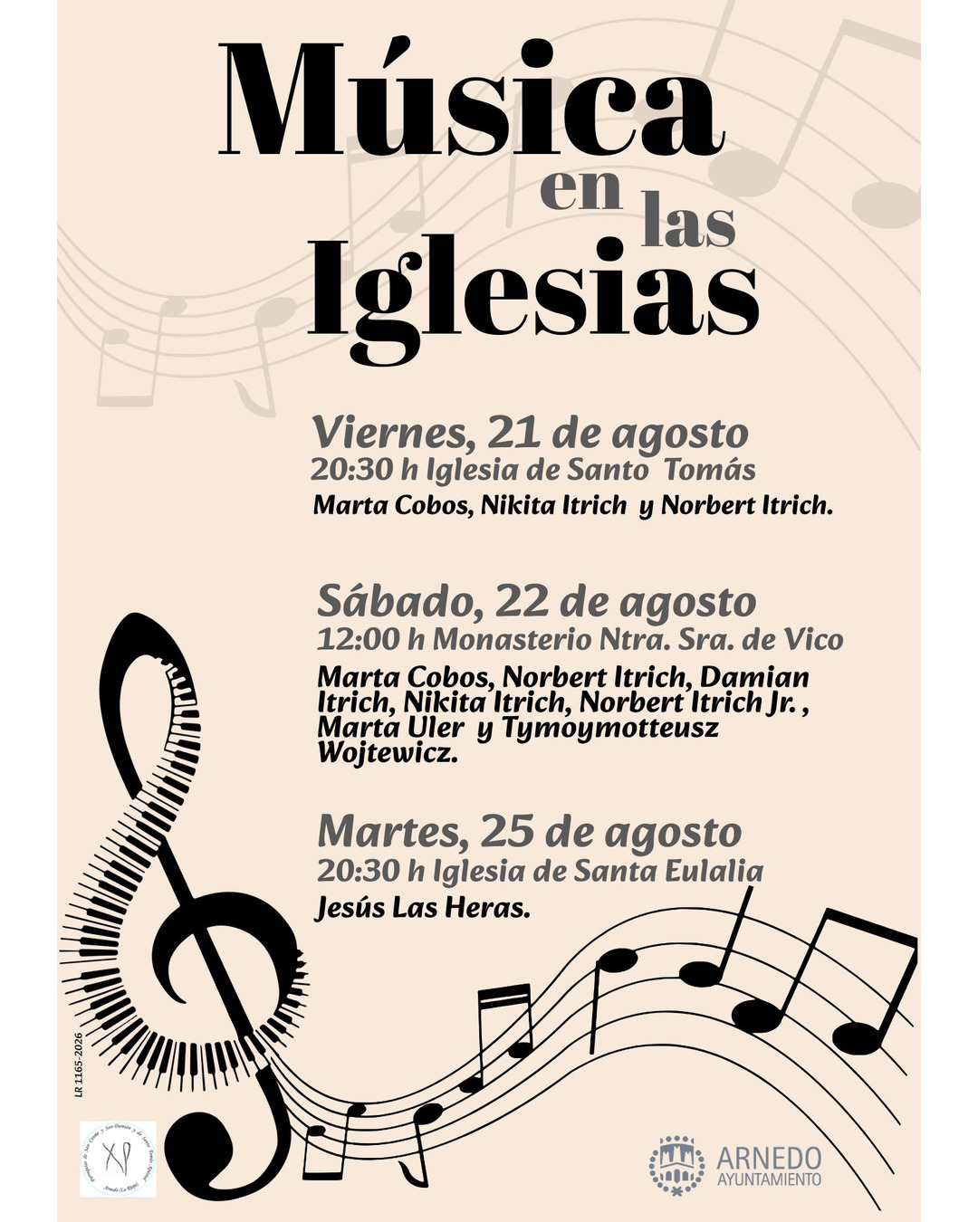 Música en las Iglesias con Jesús Las Heras